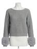 Ramy Brook Print Gray Lisa Sweater Size S - photo 1
