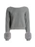 Ramy Brook Print Gray Lisa Sweater Size S - photo 5