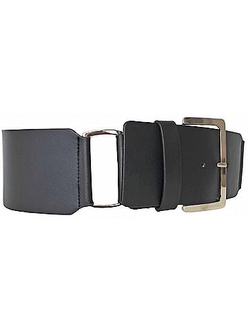 Berge Women's Open Ring Leather Belt (view 2)