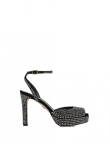 Veronica Beard Women's Brianne Crystal Platform Sandal (view 1)
