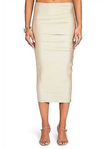 Ser.O.Ya Muriel Bandage Midi Skirt (view 2)