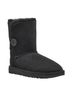 Ugg Black Women's Bailey Button Ii Boots Size 5 - photo 1