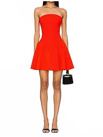 Amanda Uprichard Romilly Strapless Mini Dress (view 2)