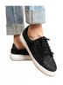 Corkys Solid Black Women's Bedazzle Sneaker Size 7 - photo 2