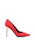 Balmain Red Women's Ruby Decollete Stiletto Heels Size EU 37 - photo 1