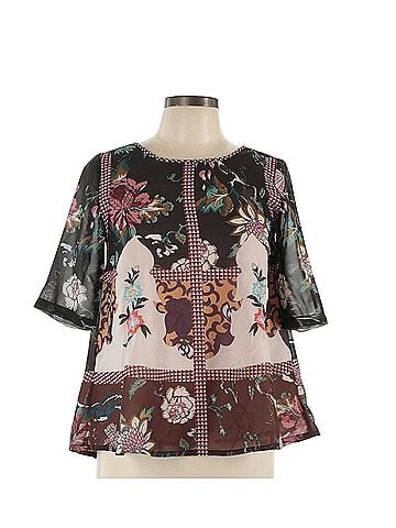 Vineet Bahl Short Sleeve Blouse (view 1)