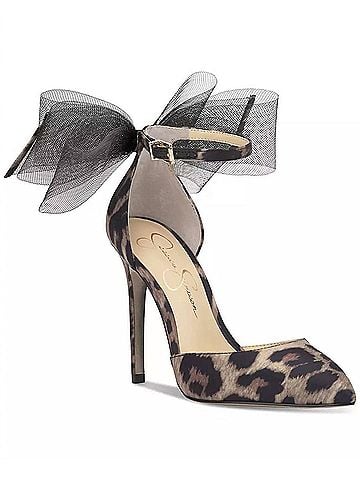 Jessica Simpson Women's Phindies Bow Ankle-Strap Pumps (view 1)