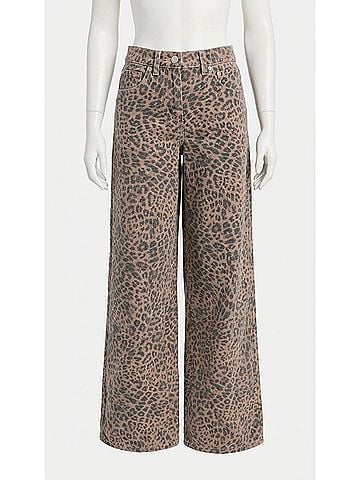 Z Supply Marli Denim Leopard Pant (view 1)