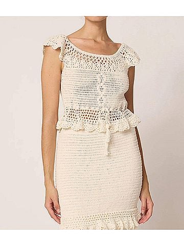 Cleobella Sia Crochet Top (view 2)
