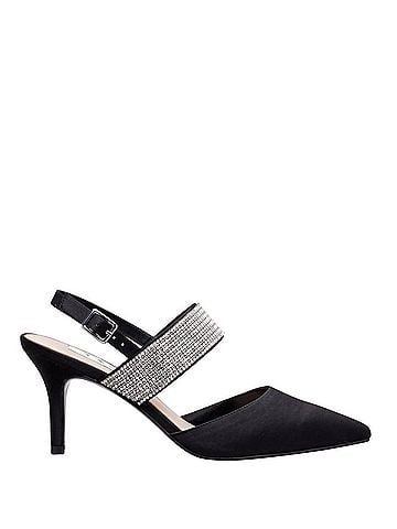 Nina Women Tenille Luster Satin Heels (view 1)