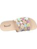 Think! Silver Women's Julia Circle Slide Size EU 36 - photo 4