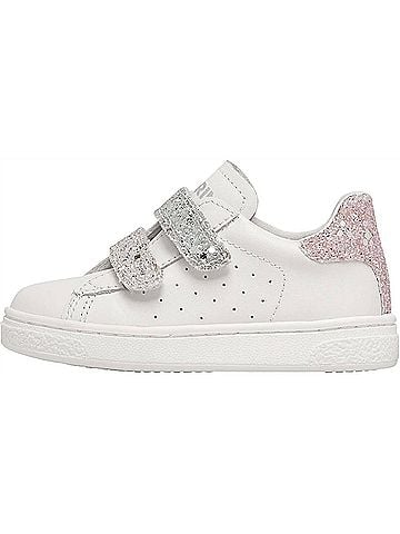 Naturino Girls Hasselt Leather Velcro Sneaker (view 2)