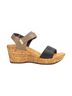 Naot Black Women‚Äö?Ñ??‚àö?ë‚àö¬•s Summer Backstrap Wedge Sandal Size EU 41 - photo 1