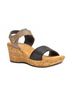 Naot Black Women‚Äö?Ñ??‚àö?ë‚àö¬•s Summer Backstrap Wedge Sandal Size EU 41 - photo 3