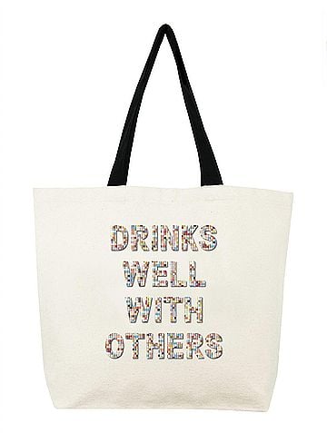 FALLON & ROYCE Women's Confetti Bead Beach Tote Bag (view 1)