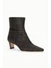 STAUD Brown Women's Wally Ankle Boots Size EU 36 - photo 2