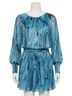 Ramy Brook Print Blue Emberly Mini Dress Size L - photo 1
