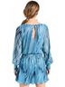 Ramy Brook Print Blue Emberly Mini Dress Size L - photo 3