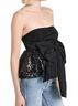 LoveShackFancy Print Black Jardena Top Size 4 - photo 3