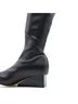 All Black Black Women's Square Edge Boots Size EU 37 - photo 4
