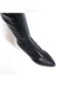 All Black Black Women's Square Edge Boots Size EU 37 - photo 5