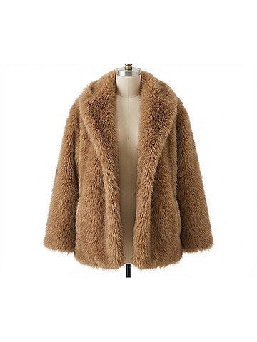 Z Supply Logan Faux Fur Coat (view 1)