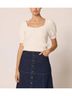 Cleobella Print White Rowan Sweater Top Size XL - photo 5