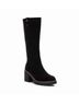 XTI Black Women's Suede Boots Size 5 1/2 - photo 3