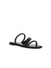 Schutz Black Women's Giulia Flat Sandal Size 8 - photo 2