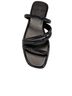 Schutz Black Women's Giulia Flat Sandal Size 8 - photo 5