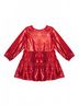 Isobella & Chloe Red Long Sleeve Dress Size 2T - photo 1