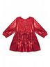 Isobella & Chloe Red Long Sleeve Dress Size 2T - photo 2
