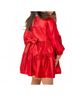 Isobella & Chloe Red Long Sleeve Dress Size 2T - photo 4