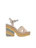 Dolce Vita White Women's Cale Slide Sandals Size 8 1/2 - photo 1