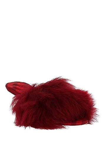 Burberry Women's Jackie Shearling Mules (view 2)