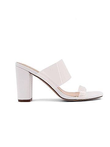 Shu Shop Women's Gabrielle Clear Strap Block Heel (view 1)