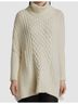 Ramy Brook Print White Phillipa Turtleneck Sweater Size S - photo 2
