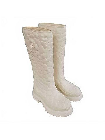 Valentino Garavani Women's Rubber Rose Edition Atelier Knee Hi Boots (view 2)