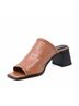 Intentionally Blank Brown Women's Adelaide Bark Sandal Size EU 42 - photo 3