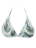LVHR Blue Gemma Triangle Bikini Top Size XS - photo 1