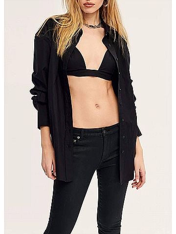 Ser.O.Ya Lydia Shirt in Black (view 2)