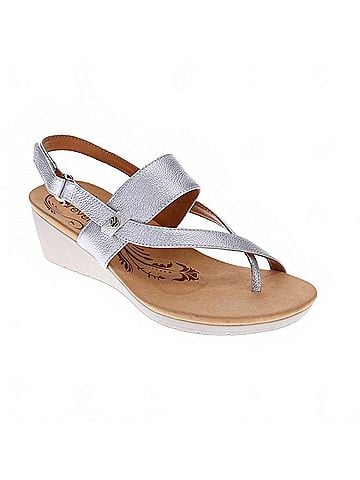 Revere Women's Honolulu Backstrap Wedge Sandal (view 2)