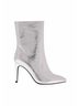Mia Silver Women's Mardi Boot Heels Size 8 1/2 - photo 1