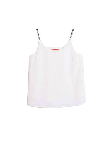 Vilagallo Gina Shirt in Ecru Crep (view 1)