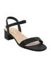 De Blossom Collection Black Women's Beth Block Heel Size 5 1/2 - photo 1