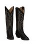Justin Black Women's Evelyn Western Boot - Medium Size 7 1/2 - photo 4