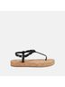 Paige Black Dawn Twisted Strap Sandal Size 9 - photo 2