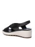 XTI Black Women's Wedge Sandals Size 6 - photo 3