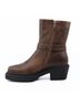 Shoe the Bear Brown Amina Biker Boots Size EU 41 - photo 3