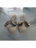 Larroudé 100% Raffia Tweed Tan Sandals Size 9 - photo 4